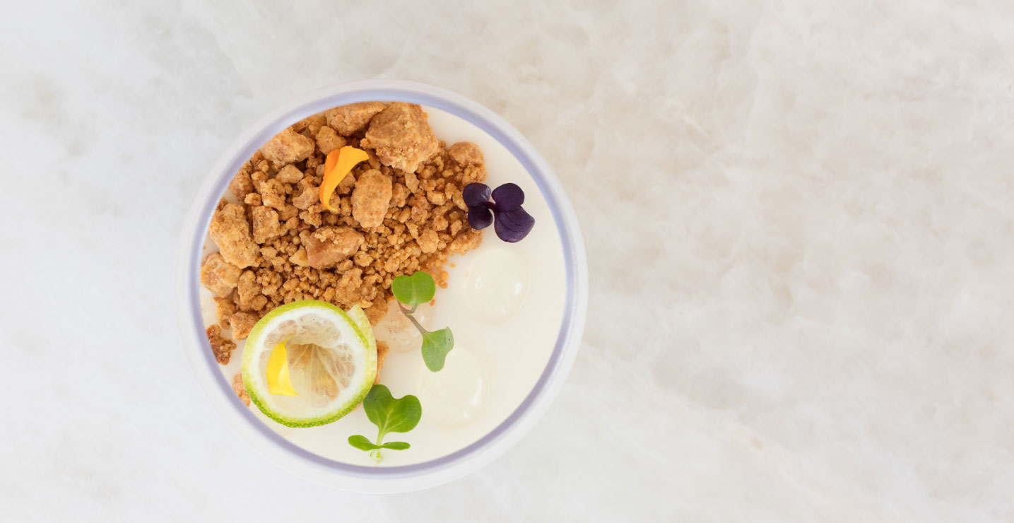 Lemongrass Panna Cotta